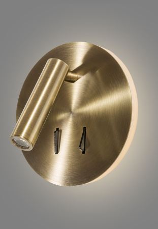 картинка Бра светодиодное для чтения с выключателем CLT 223W BZ от магазина BTSvet