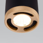 картинка Накладной светильник 9W 4200K чёрный Elektrostandard Lead 25033/LED от магазина BTSvet