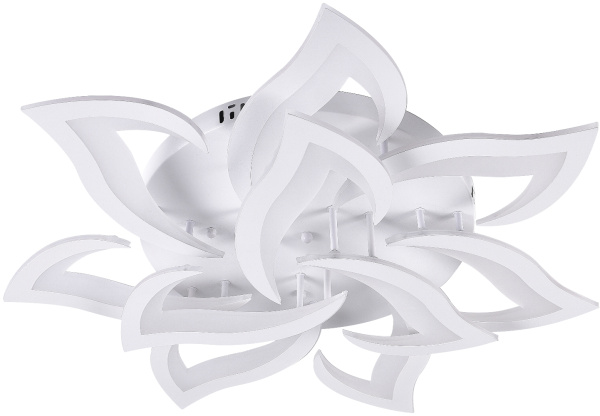 картинка Потолочная люстра светодиодная с управлением смартфоном и пультом регулировкой цветовой температурой и яркости ночным режимом и таймером LED LAMPS 81224 от магазина BTSvet