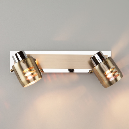 картинка Спот 23463/2 хром/античная бронза от магазина BTSvet