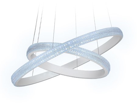 картинка Подвесная люстра светодиодная с пультом ACRYLICA FA615 от магазина BTSvet