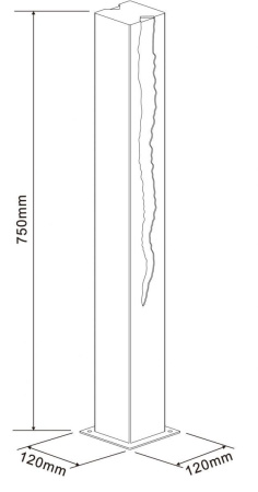 картинка Наземный светильник El Rayo 730373 от магазина BTSvet