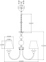картинка Подвесная люстра Feels V2613-5P от магазина BTSvet