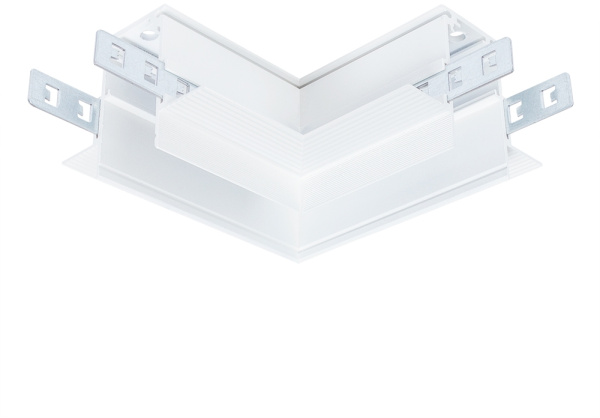 Коннектор угловой для встраиваемого магнитного шинопровода Linea-Accessories A480733