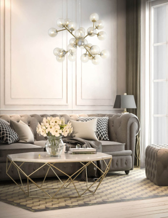 картинка Подвесная люстра Pallеre SL438.203.24 от магазина BTSvet