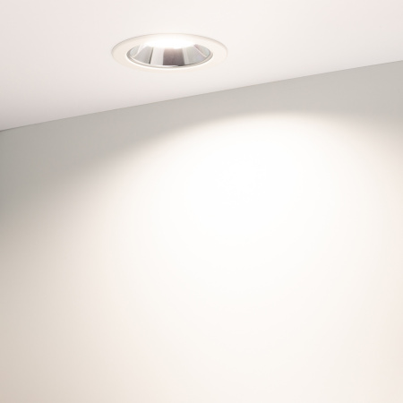 картинка Светильник встраиваемый LED IM-STORM-R115-10W Day4000-MIX (WH, 80 deg, 230V) (Arlight, IP20 Металл, 3 года) 032431 от магазина BTSvet