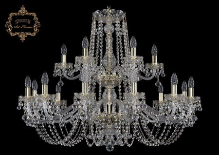 Хрустальная подвесная люстра 11.26.12+6.360.2d.Gd.B