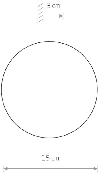 картинка Настенный светильник светодиодный Nowodvorski Ring Led S 7634 от магазина BTSvet