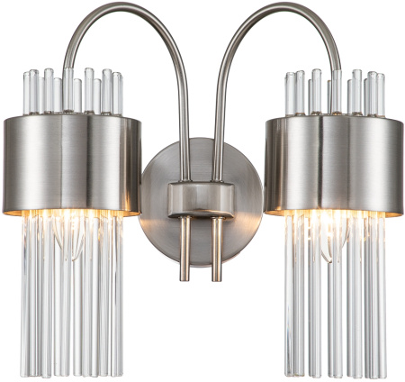 картинка Бра Garda 656/2A E14*40W Satin nickel от магазина BTSvet
