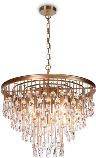 Подвесная люстра хрустальная Linn MOD091PL-07G