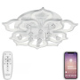 картинка Потолочная люстра светодиодная с пультом и управлением смартфоном регулировкой цветовой температуры и яркости ночным режимом и таймером HIGH-TECH LED LAMPS 82029 от магазина BTSvet
