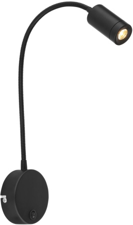 Бра для чтения светодиодное с выключателем Milly 57311B