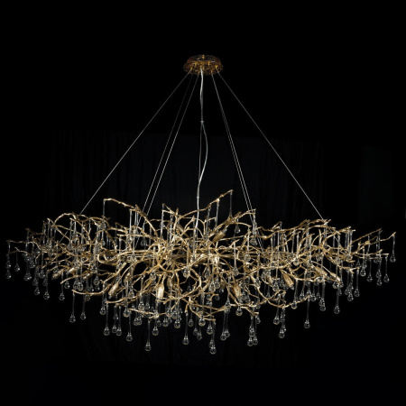 картинка Подвесная люстра светодиодная Bijout 10067/1800 GD от магазина BTSvet