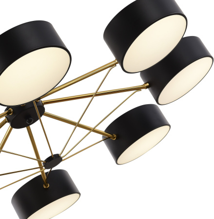 картинка Потолочная люстра на штанге Valle SLE6005-402-08 от магазина BTSvet