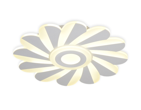 картинка Потолочная люстра светодиодная с пультом регулировкой цветовой температуры и яркости с ночным режимом ACRYLICA FA850 от магазина BTSvet