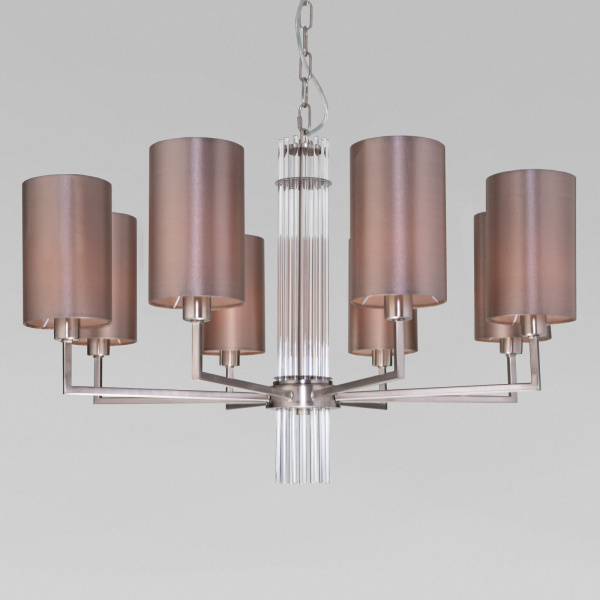 картинка Подвесная люстра Soffio 60134/8 никель от магазина BTSvet