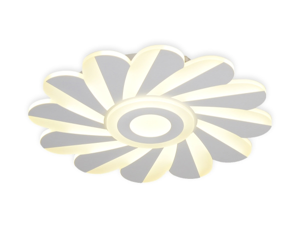 картинка Потолочная люстра светодиодная с пультом регулировкой цветовой температуры и яркости с ночным режимом ACRYLICA FA850 от магазина BTSvet