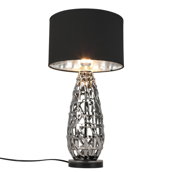 картинка Интерьерная настольная лампа с выключателем Borselli OML-19404-01 от магазина BTSvet