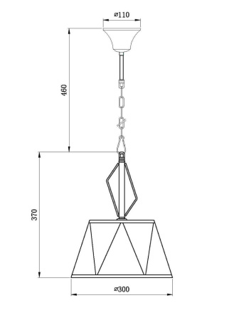 картинка Подвесной светильник Si VL2191P01 от магазина BTSvet