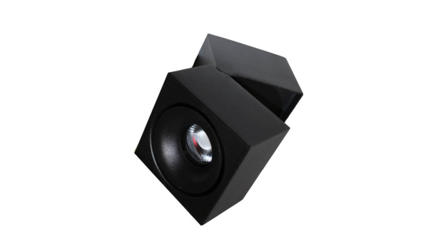 картинка Накладной светильник светодиодный Edford  LDC 8056-GYN-10WCOB D100*W110 BK от магазина BTSvet