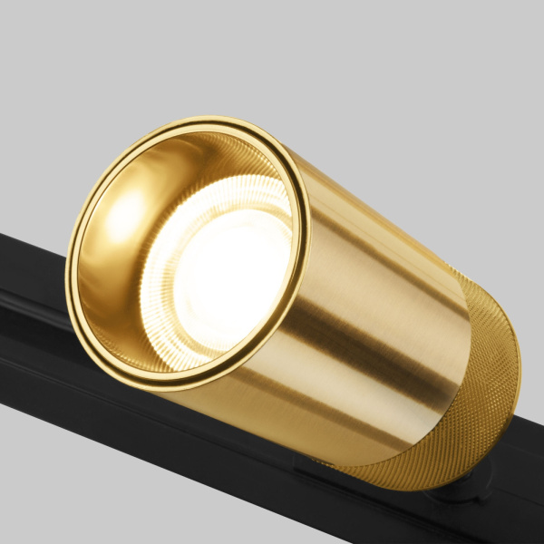 картинка Трековый светильник однофазный бронза 9W 4200K Elektrostandard Riffe 85512/01 от магазина BTSvet