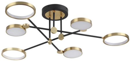 Потолочная люстра светодиодная Denzel 4320/60CL