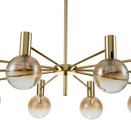 картинка Люстра потолочная на штанге Collana V000221 (13015/10R Gold) от магазина BTSvet