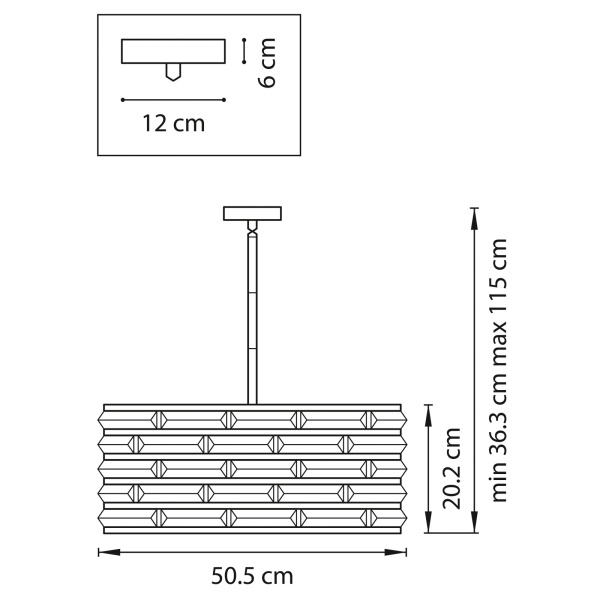 картинка Потолочная люстра Amerigo 746068 от магазина BTSvet