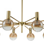 картинка Люстра потолочная на штанге Collana V000221 (13015/10R Gold) от магазина BTSvet