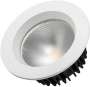 картинка Светодиодный Светильник встраиваемый LED LTD-105WH-FROST-9W Warm White 110deg (Arlight, IP44 Металл, 3 года) 021067 от магазина BTSvet
