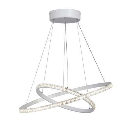 Подвесная люстра хрустальная светодиодная V4628-0/2S