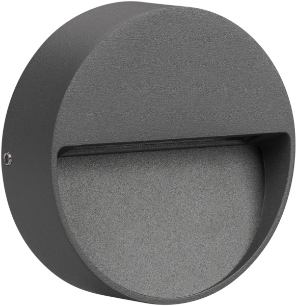 Фасадный светильник светодиодный LGD-TRACE-R100-4W Warm3000 (GR, 55 deg, 230V) (Arlight, IP65 Металл, 3 года) 029959