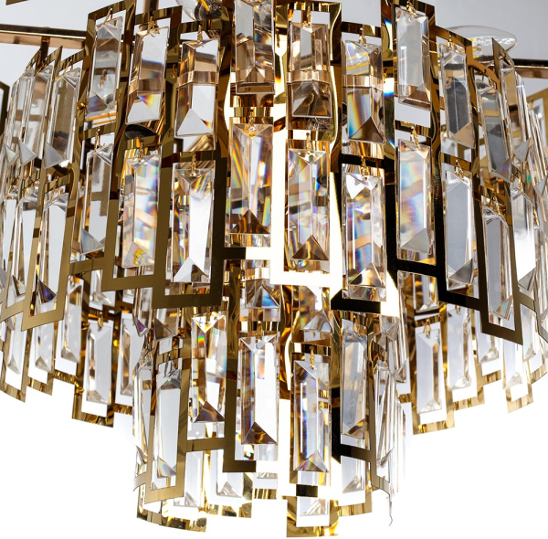 картинка Потолочная люстра хрустальная Mintaka A1005PL-10GO от магазина BTSvet