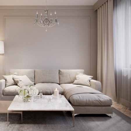 картинка Подвесная люстра Orabel 2036/5H-SNCR-CL от магазина BTSvet