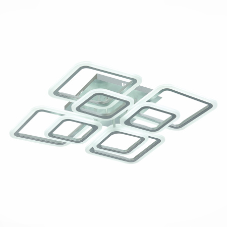 картинка Потолочная люстра светодиодная диммируемая с пультом регулировкой цветовой температуры и яркости Qutro SLE200492-08 от магазина BTSvet