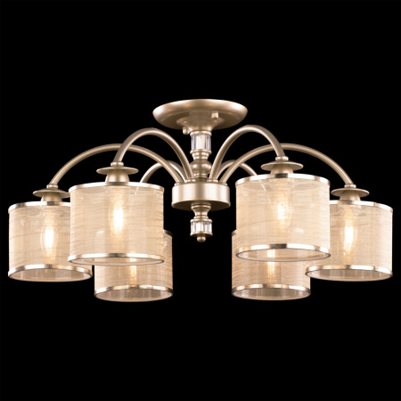 картинка Потолочная люстра Ksenia FR2539CL-06G от магазина BTSvet