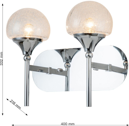 картинка Бра Impulse 2971-2W от магазина BTSvet