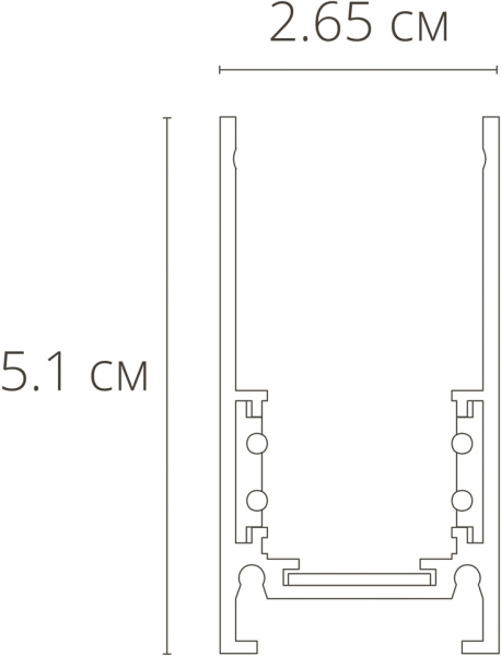 картинка Шинопровод накладной магнитный Linea-Accessories A460233 от магазина BTSvet