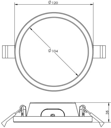 картинка Точечный светильник Deko-Light Alya 565367 от магазина BTSvet