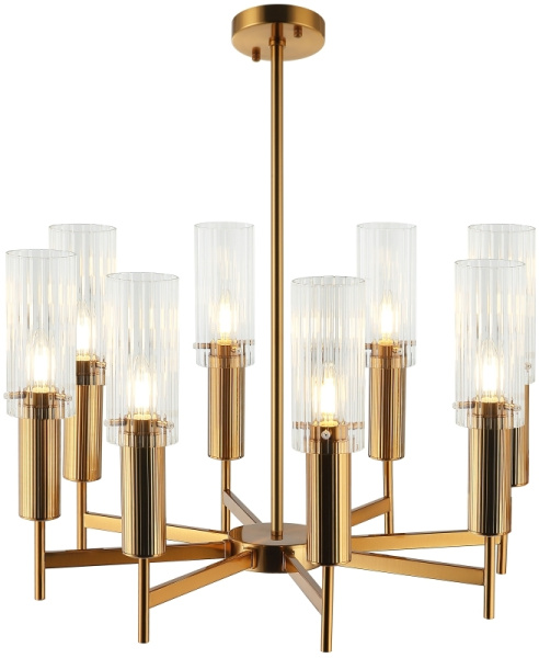 картинка Люстра потолочная на штанге Wunder 2160/05/08P от магазина BTSvet