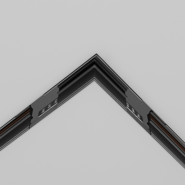 картинка Соединитель угловой для встраиваемого магнитного шинопровода Accessories for Exility TRACL034-42B-R от магазина BTSvet