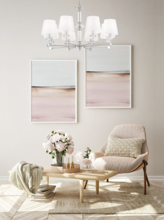 картинка Подвесная люстра Riverside MOD018PL-08CH от магазина BTSvet