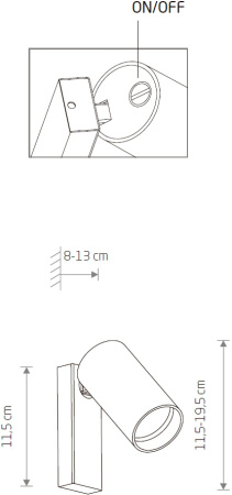 картинка Спот с выключателем Nowodvorski Mono 7780 от магазина BTSvet
