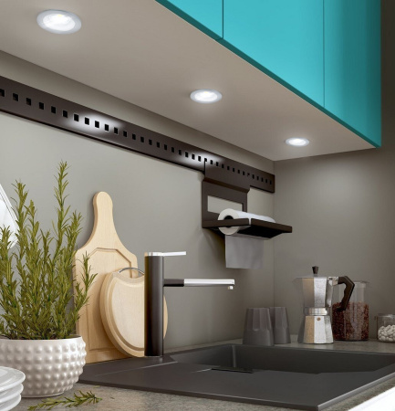 картинка Встраиваемый светильник светодиодный диммируемый Salabate 98241 IP44 от магазина BTSvet