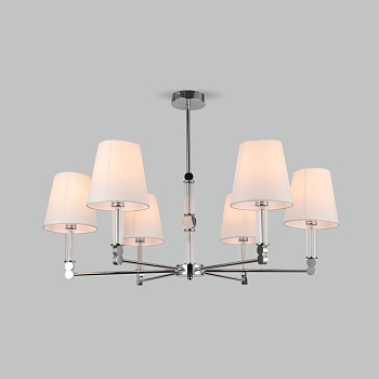 Потолочная люстра на штанге Eurosvet Conso 60145/6 хром