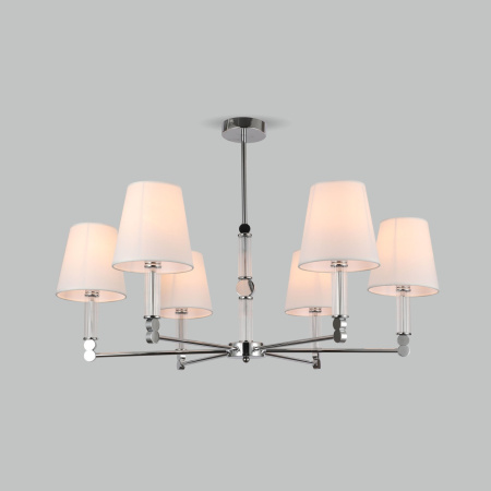 Потолочная люстра на штанге Eurosvet Conso 60145/6 хром