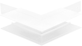 Соединитель угловой для накладного магнитного шинопровода Crystal Lux SPACE CLT 0.213 03 WH