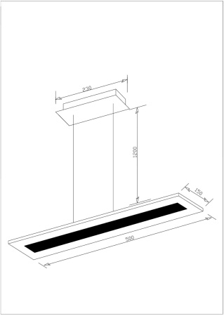 картинка Подвесной светильник светодиодный V2441-PL Star LED*24W от магазина BTSvet