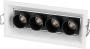 картинка Светильник встраиваемый LED MS-ORIENT-BUILT-TURN-TC-S67x150-10W Day4000 (WH-BK, 30 deg, 230V) (Arlight, IP20 Металл, 5 лет) 032229 от магазина BTSvet