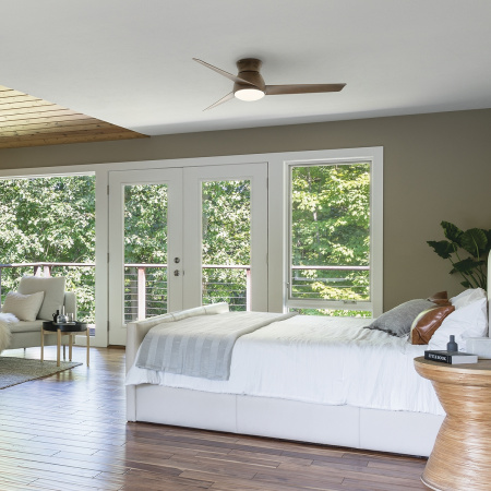 картинка Потолочная люстра светодиодная с вентилятором Eris KLF-ERIS-60-WN от магазина BTSvet